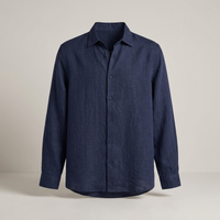 PLUXSTYLE::numise::mens-relaxed-fit-top::pack-navy-blue