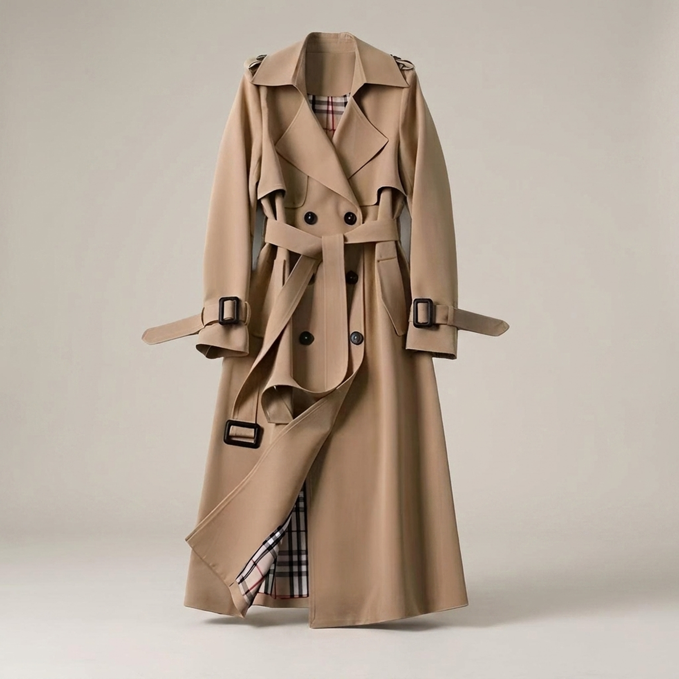 PLUXSTYLE::numise::amira-belted-winter-parka::pack-khaki