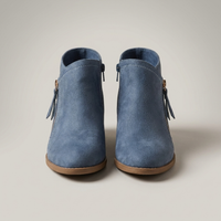 PLUXSTYLE::numise::blaire-low-heel-ankle-boots::pack-blue