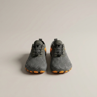 PLUXSTYLE::numise::mens-toggle-lace-barefoot-sneakers::pack-grey