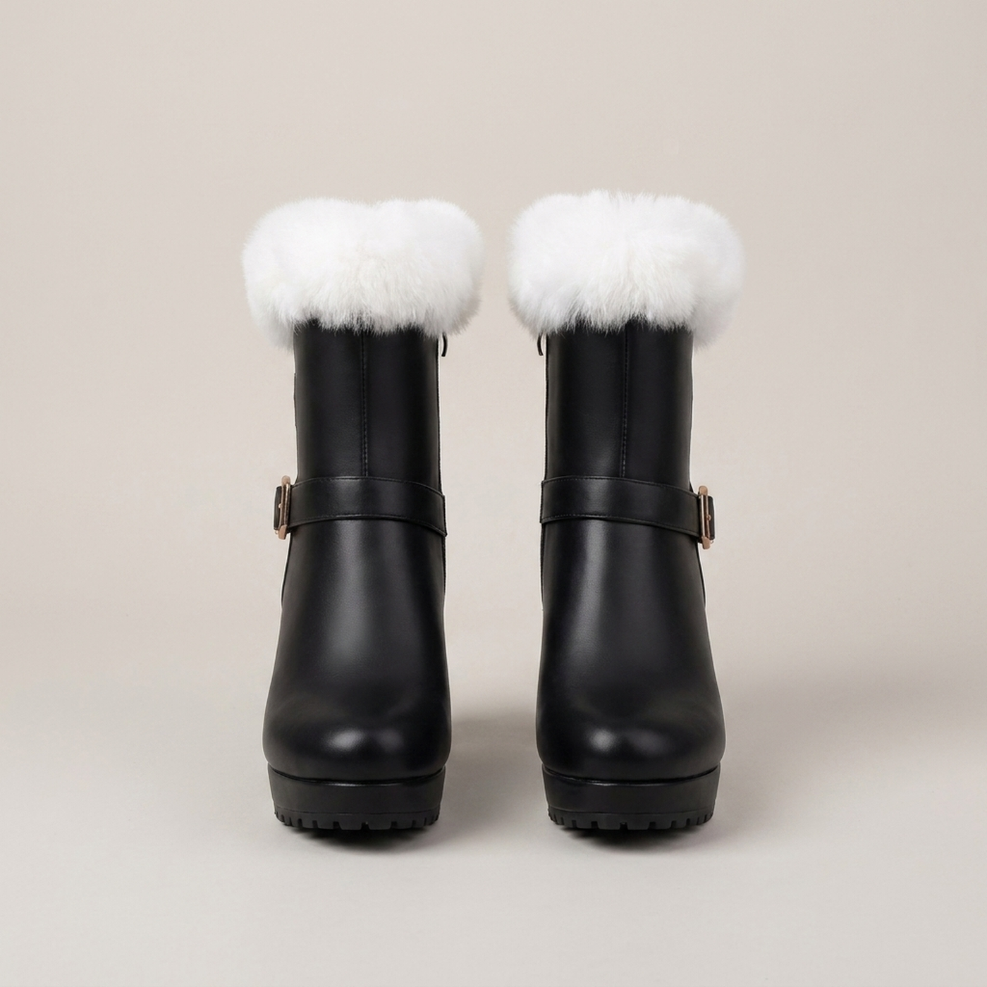 PLUXSTYLE::numise::cozy-platform-ankle-boots::pack-black