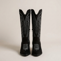 PLUXSTYLE::numise::alice-midnight-boots::pack-black