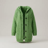 PLUXSTYLE::numise::longline-hooded-cardigan-1::pack-green