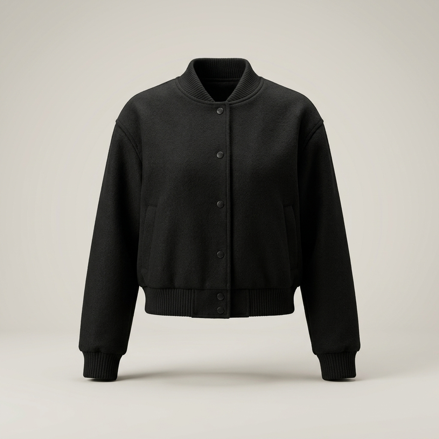 PLUXSTYLE::numise::abigail-cropped-parka::pack-black