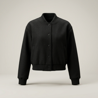 PLUXSTYLE::numise::abigail-cropped-parka::pack-black