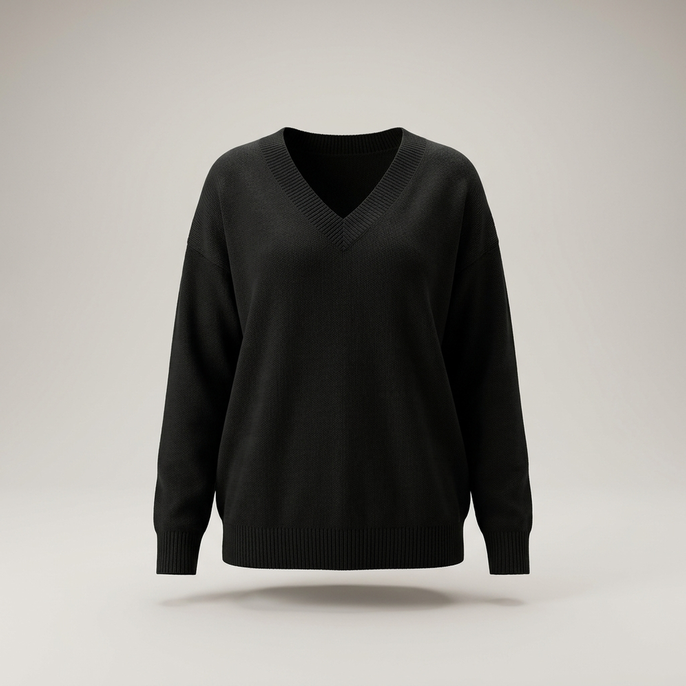 PLUXSTYLE::numise::celestia-relaxed-turtleneck-sweater::pack-black