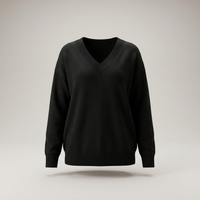 PLUXSTYLE::numise::celestia-relaxed-turtleneck-sweater::pack-black