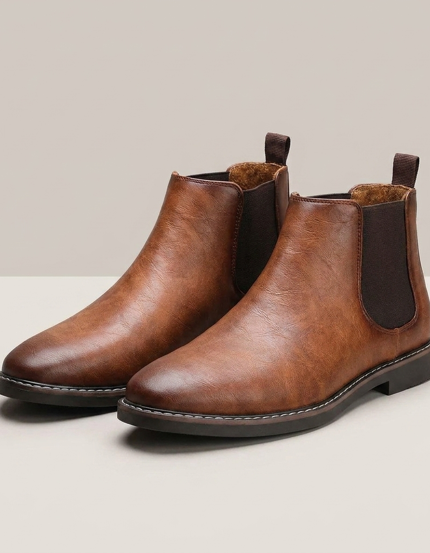 PLUXSTYLE::numise::milo-pull-on-chelsea-boots::pack-brown