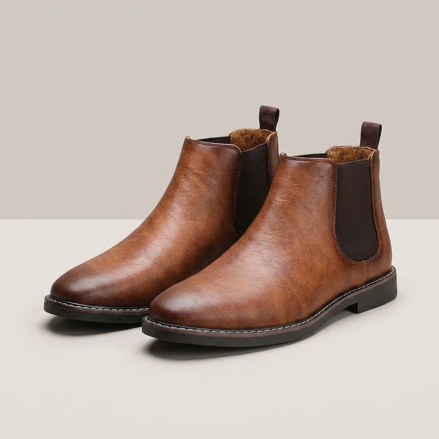 PLUXSTYLE::numise::milo-pull-on-chelsea-boots::pack-brown