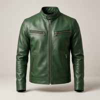 PLUXSTYLE::numise::mens-stand-collar-parka::pack-green