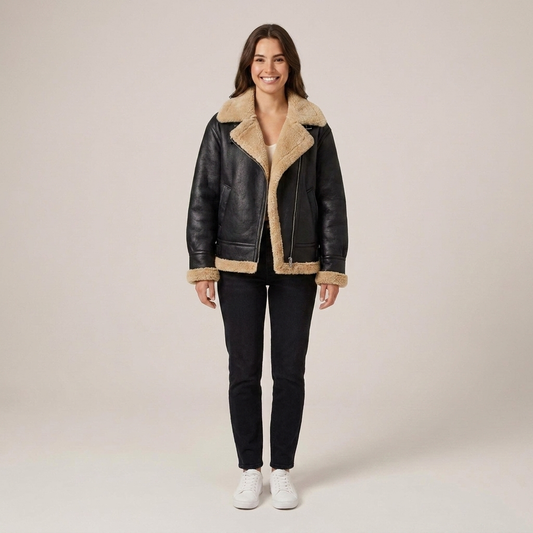 PLUXSTYLE::numise::relaxed-aviator-parka::front