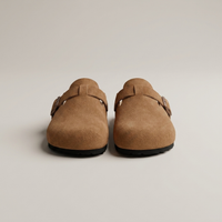 PLUXSTYLE::numise::all-day-comfort-work-clogs::pack-chestnut-brown