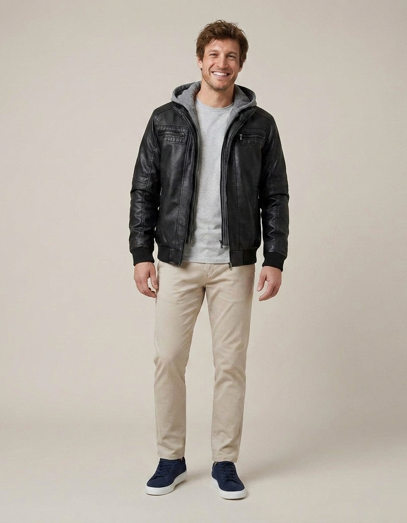 PLUXSTYLE::numise::mens-detachable-hood-parka-1::front