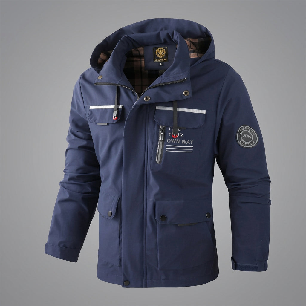 Waterproof Winter Jacket With Hood