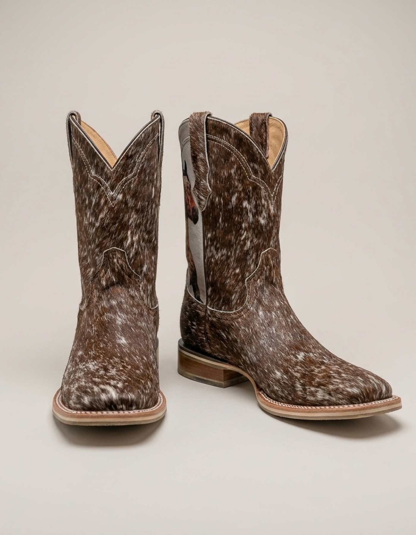 PLUXSTYLE::numise::mens-polished-brown-boots::pack-brown
