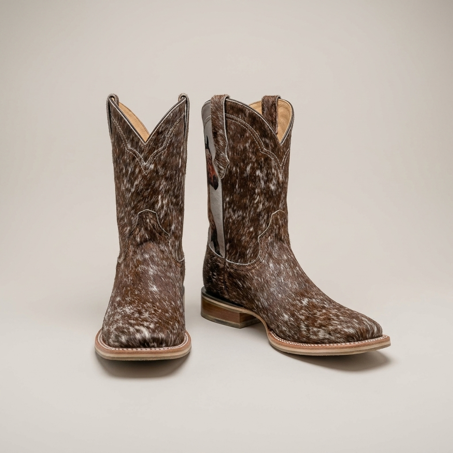 PLUXSTYLE::numise::mens-polished-brown-boots::pack-brown