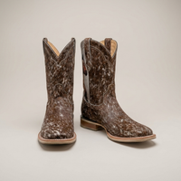 PLUXSTYLE::numise::mens-polished-brown-boots::pack-brown