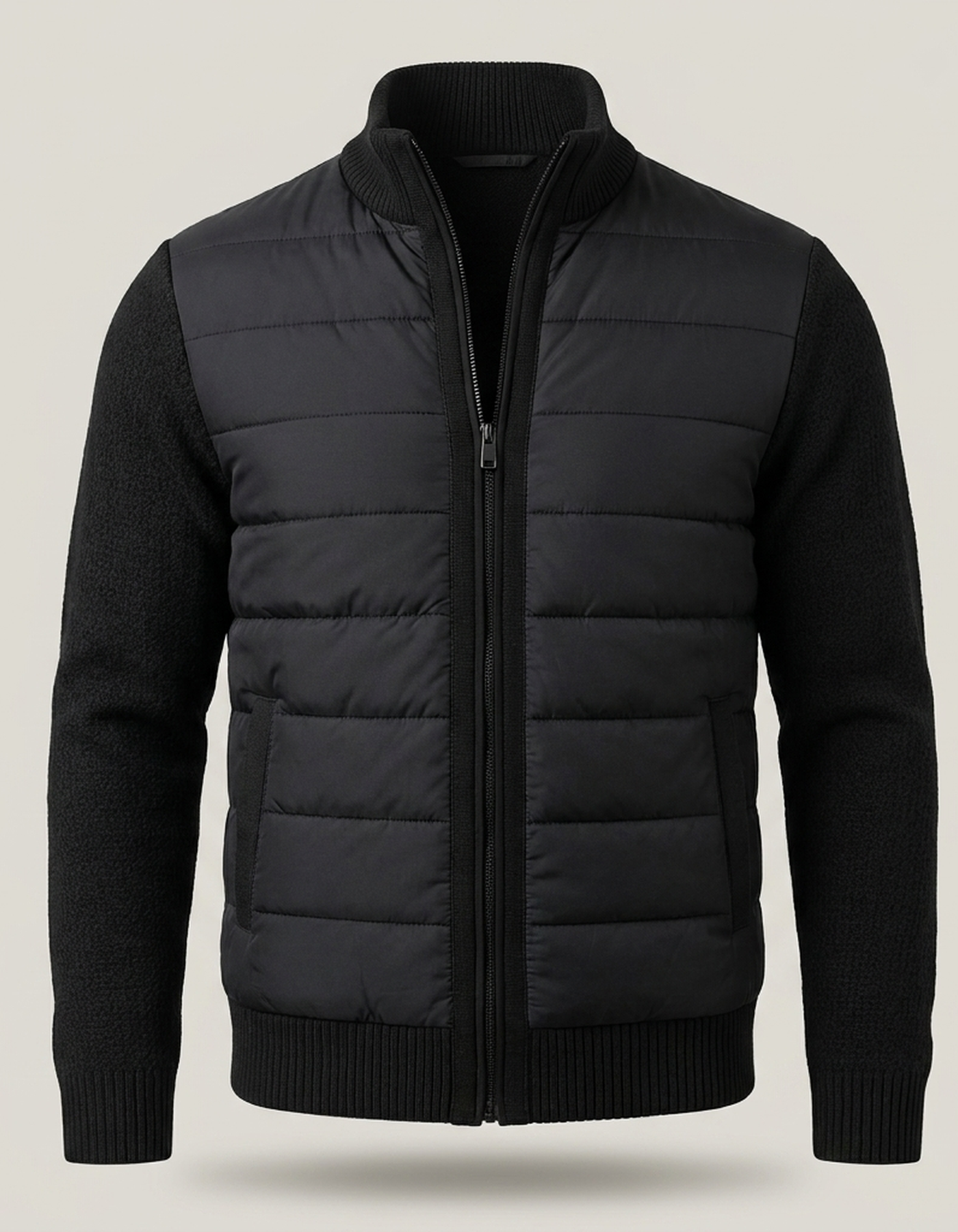 PLUXSTYLE::numise::easy-fit-mens-parka::pack-black