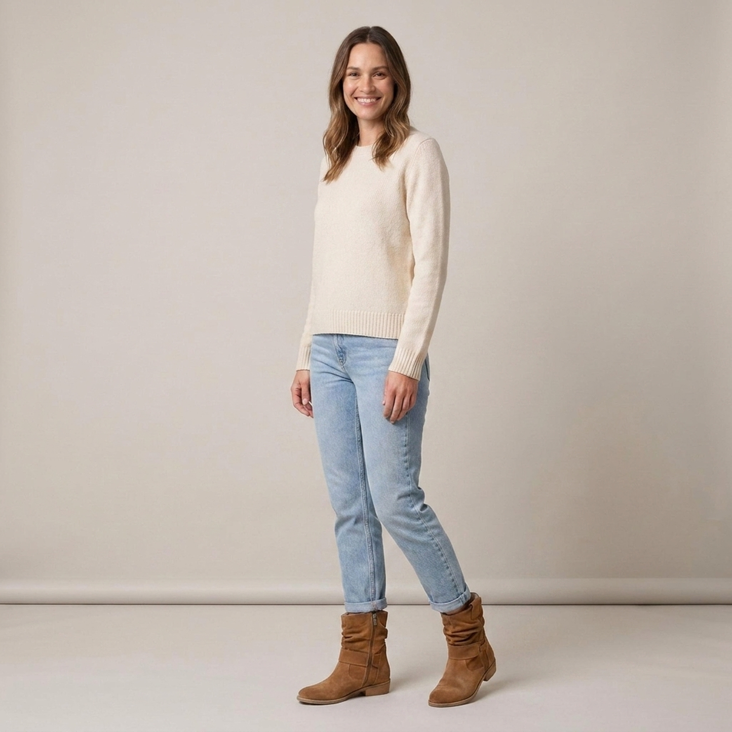 PLUXSTYLE::numise::womens-wide-fit-comfort-boots::zoom-out
