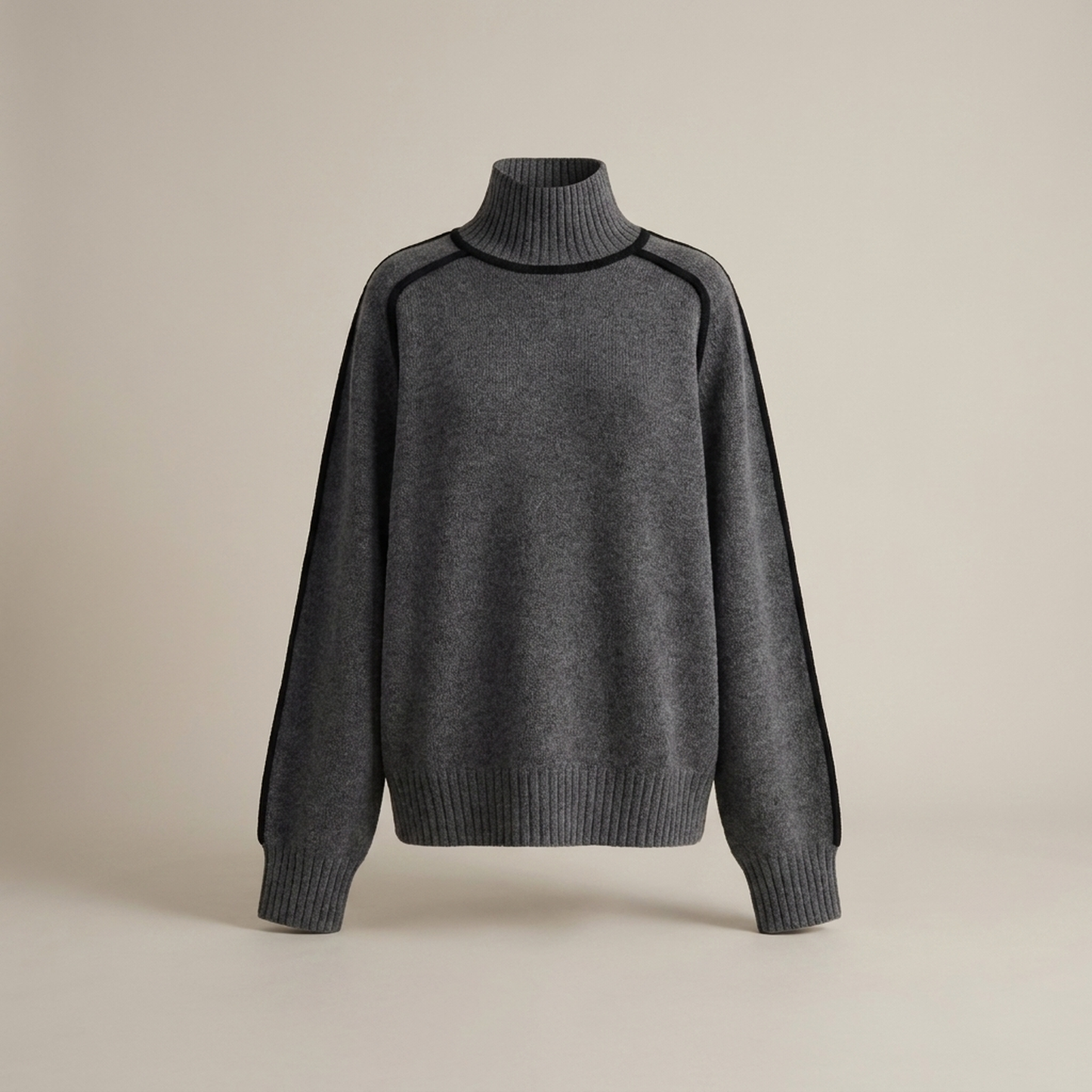PLUXSTYLE::numise::amandine-oversized-turtleneck-sweater::pack-grey