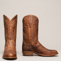 PLUXSTYLE::numise::mens-scotch-cowboy-boots::pack-warm-tan
