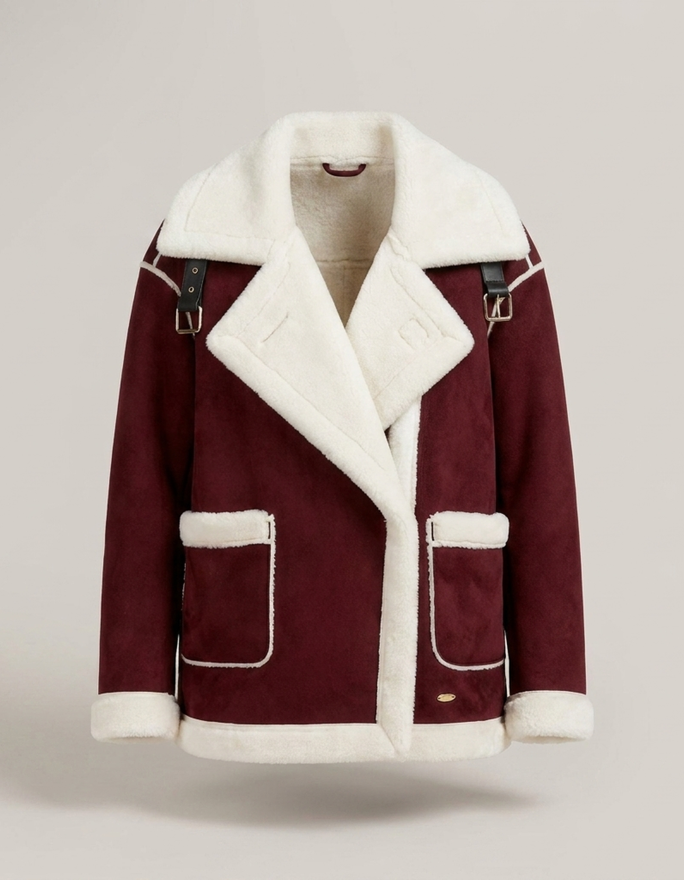 PLUXSTYLE::numise::cosette-aviator-parka::pack-burgundy