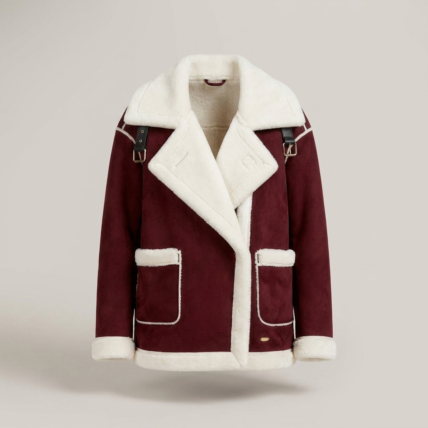 PLUXSTYLE::numise::cosette-aviator-parka::pack-burgundy
