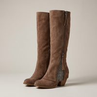 PLUXSTYLE::numise::everyday-knee-high-boots::pack-brown