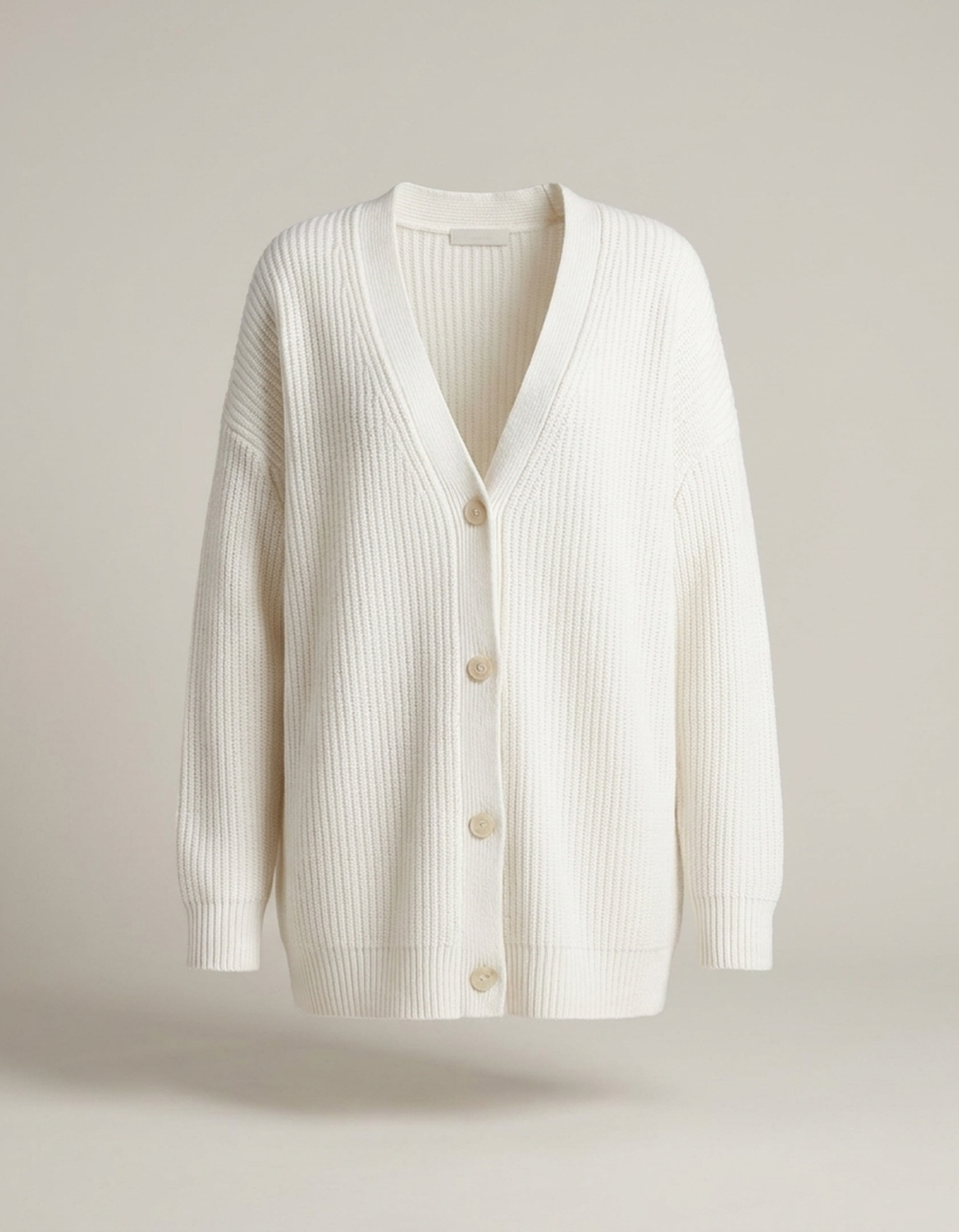 PLUXSTYLE::numise::ruby-oversized-longline-cardigan::pack-white