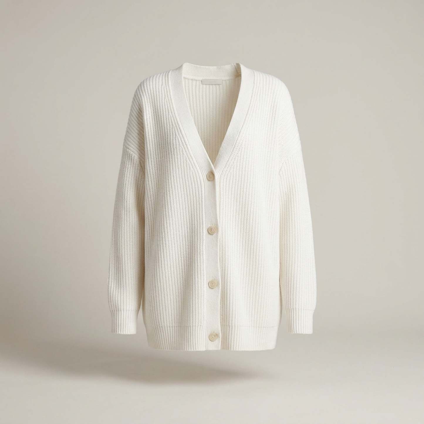 PLUXSTYLE::numise::ruby-oversized-longline-cardigan::pack-white