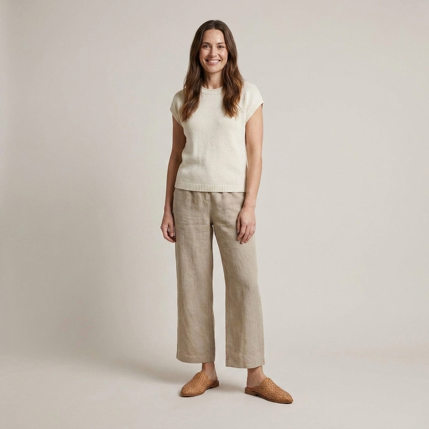 PLUXSTYLE::numise::womens-pointed-toe-woven-mules::zoom-out