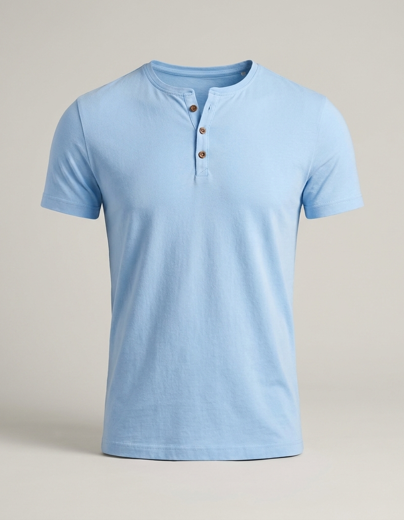 PLUXSTYLE::numise::mens-streamlined-henley-top::pack-light-blue