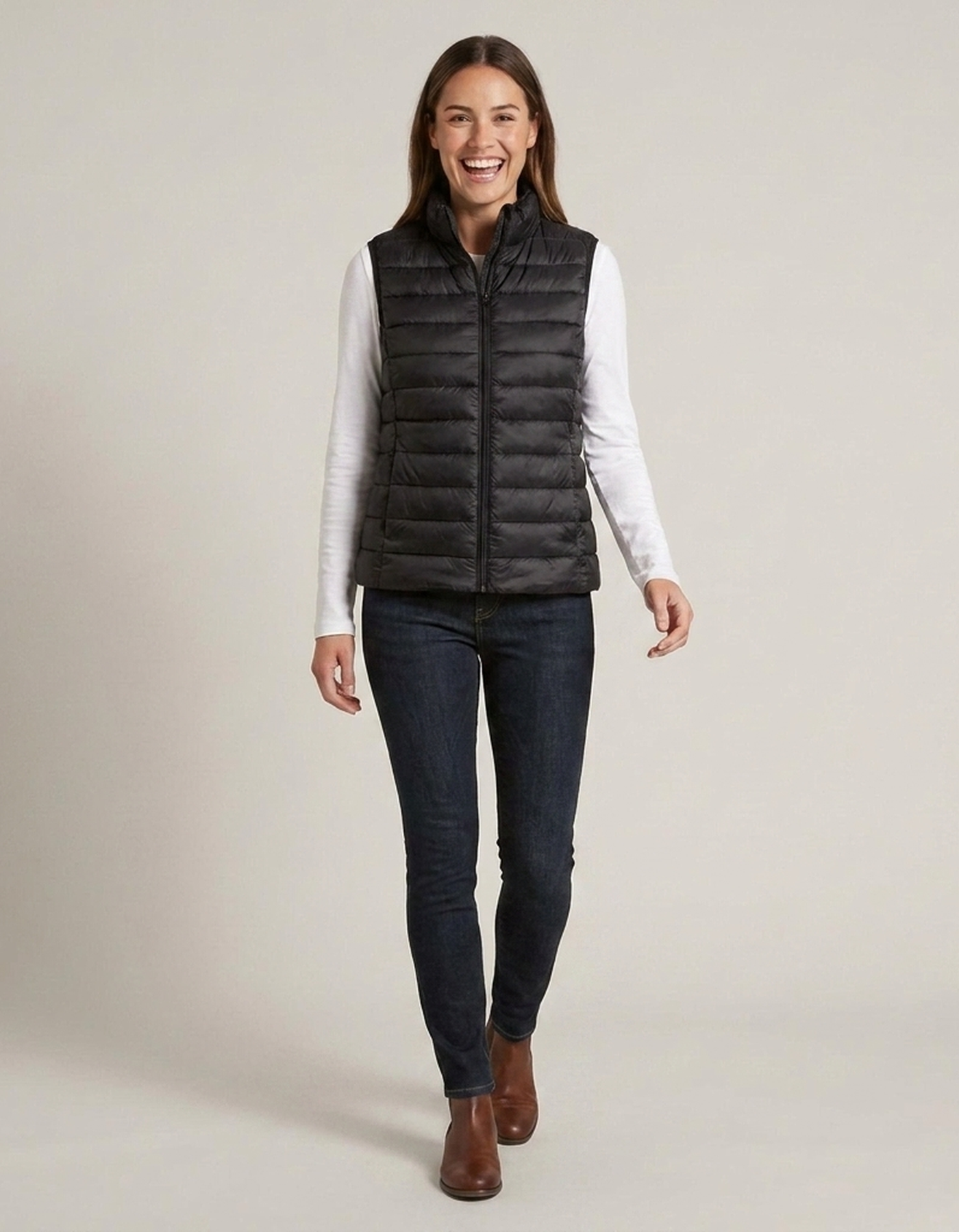 PLUXSTYLE::numise::everyday-sleeveless-parka::front