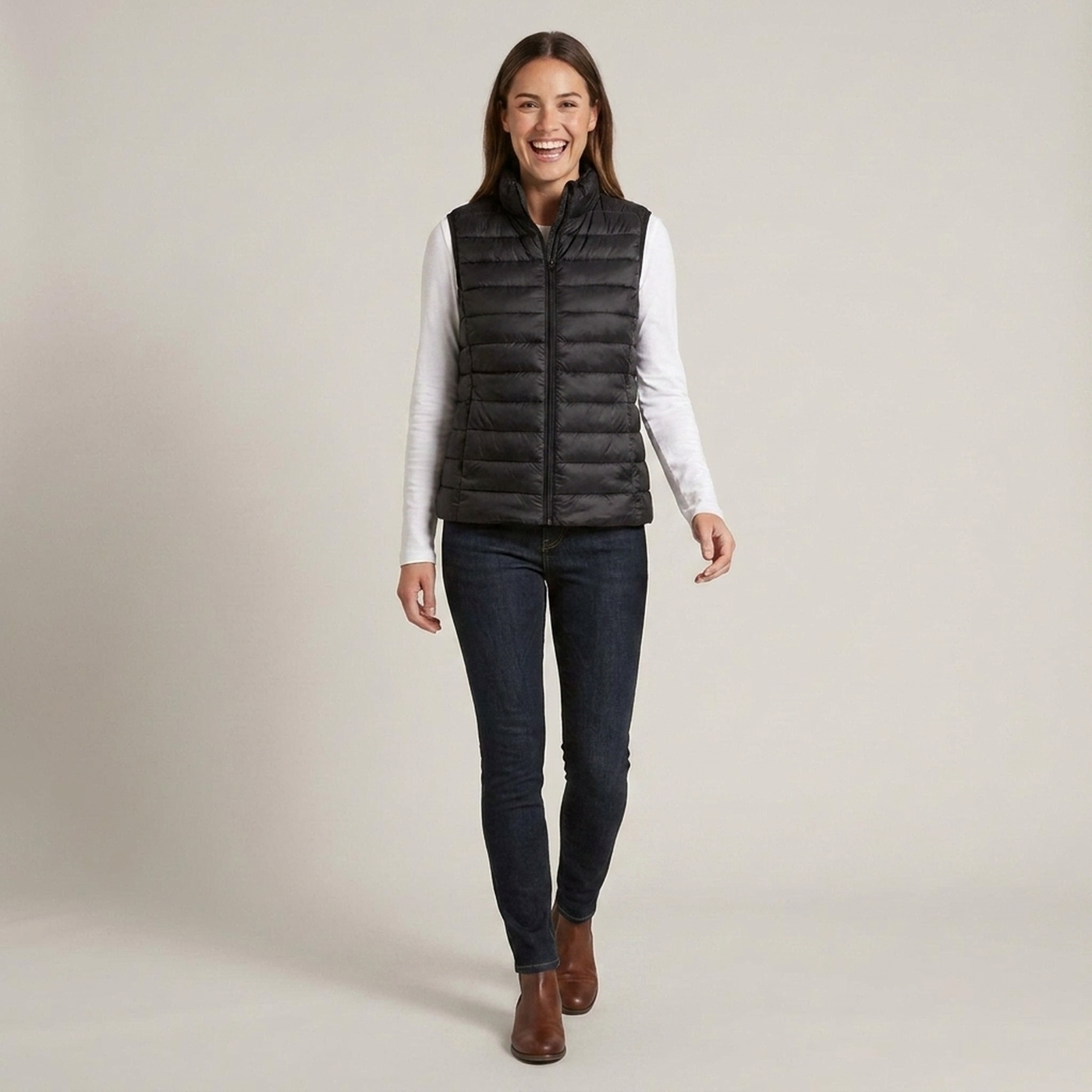 PLUXSTYLE::numise::everyday-sleeveless-parka::front