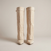 PLUXSTYLE::numise::pointed-toe-tall-boots::pack-beige