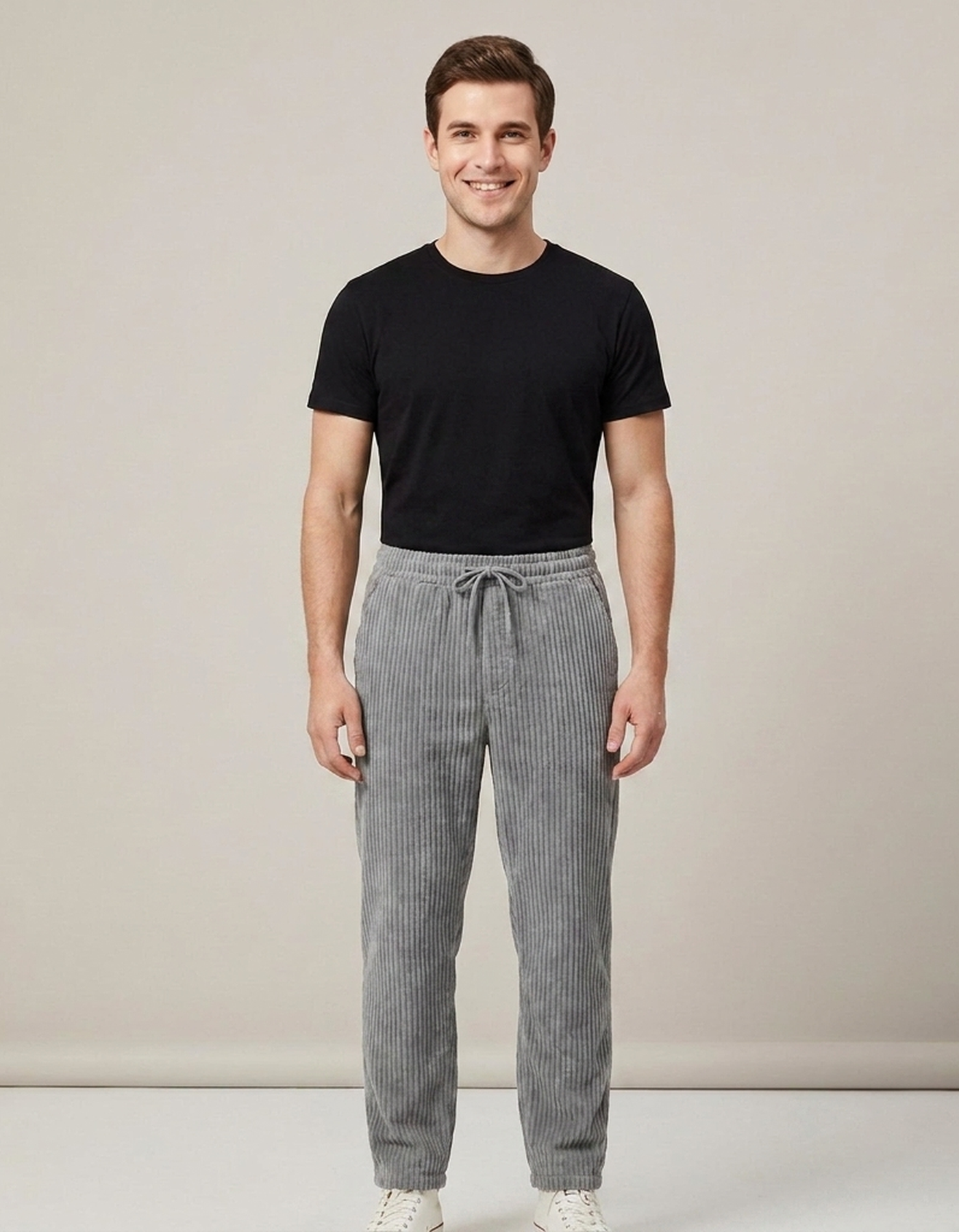PLUXSTYLE::numise::mens-relaxed-fit-pants::front