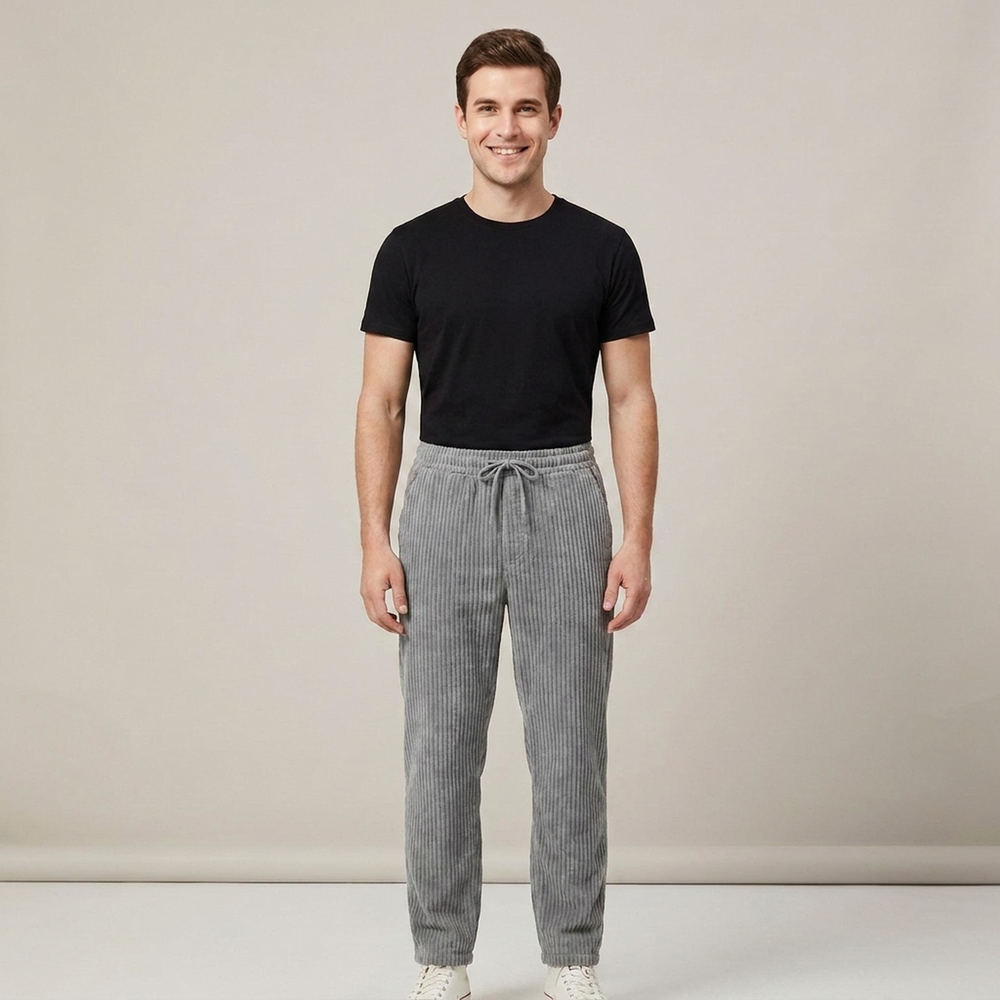 PLUXSTYLE::numise::mens-relaxed-fit-pants::front