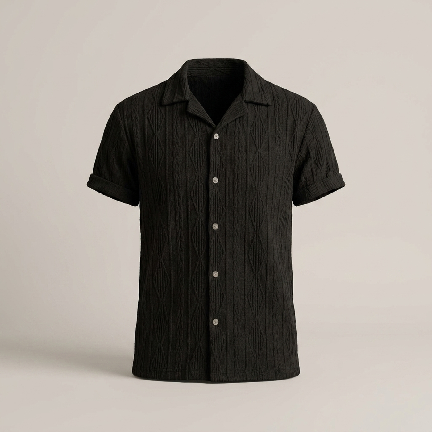 PLUXSTYLE::numise::mens-short-sleeve-top::pack-black