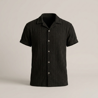 PLUXSTYLE::numise::mens-short-sleeve-top::pack-black