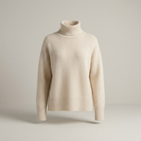 PLUXSTYLE::numise::averelle-oversized-turtleneck-sweater::pack-beige