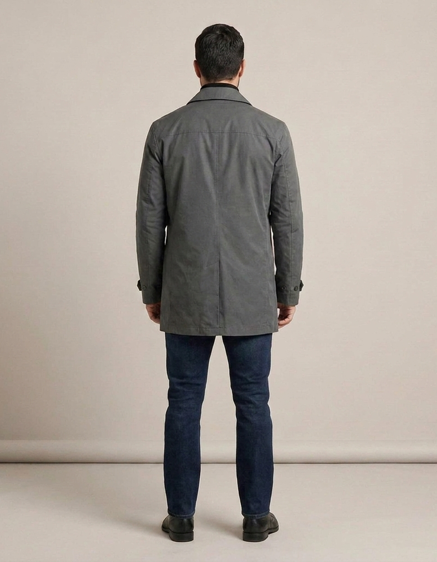 PLUXSTYLE::numise::mens-mid-length-parka::back
