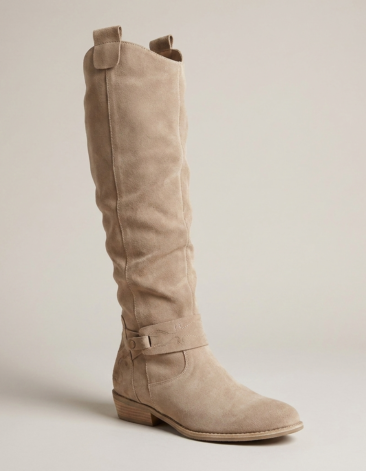 PLUXSTYLE::numise::wide-fit-knee-high-boots::closeup-hero