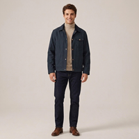 PLUXSTYLE::numise::mens-relaxed-button-down-parka::front