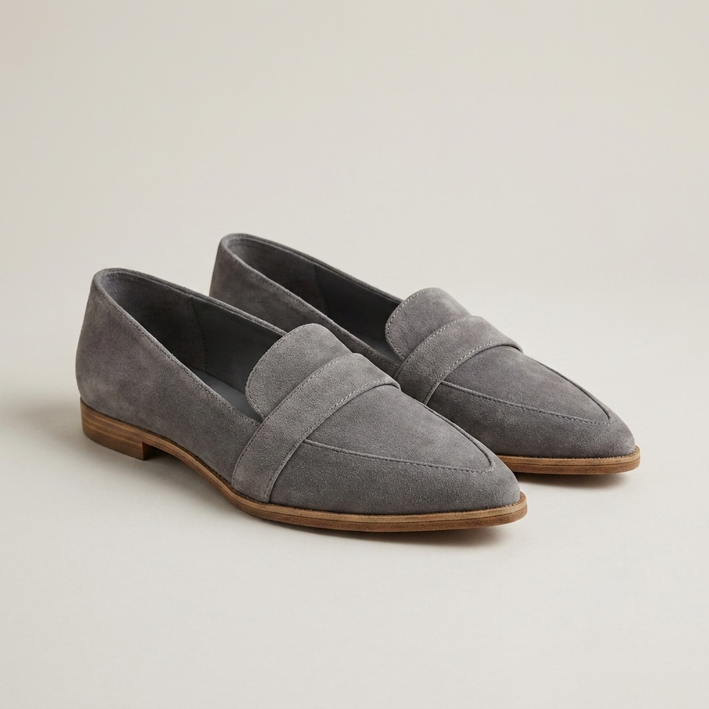 PLUXSTYLE::numise::helen-supportive-loafers::pack-grey