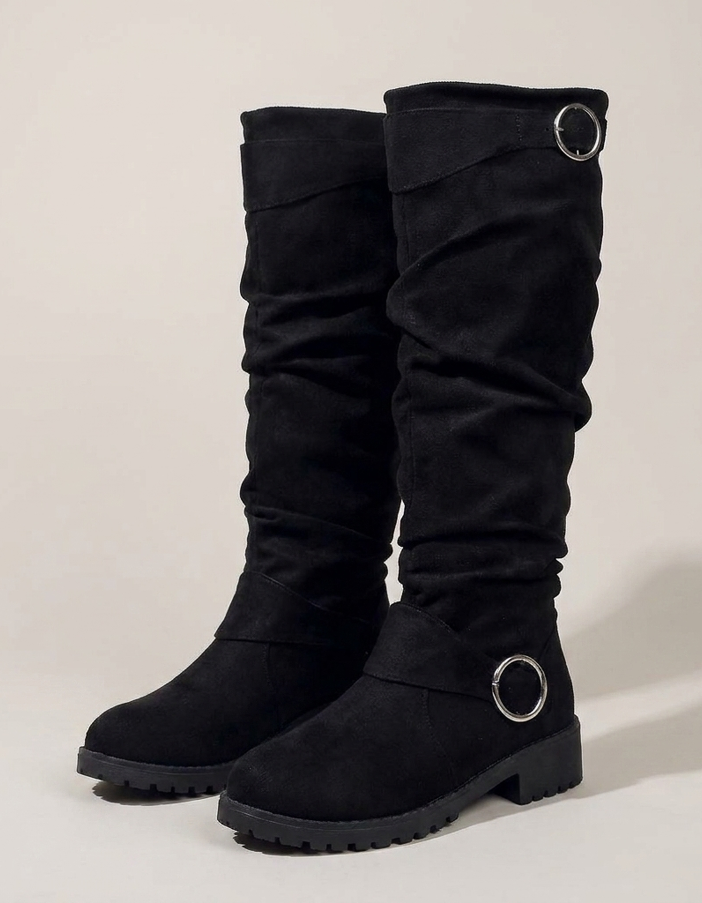 PLUXSTYLE::numise::alicia-slouchy-knee-high-boots::pack-black