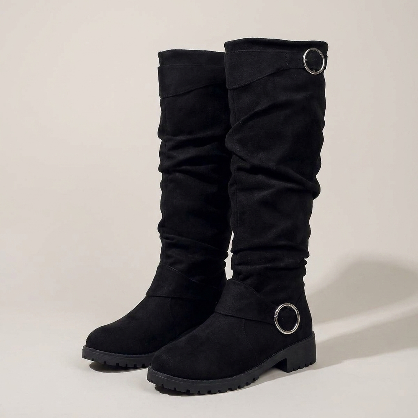 PLUXSTYLE::numise::alicia-slouchy-knee-high-boots::pack-black