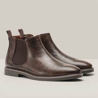PLUXSTYLE::numise::milo-pull-on-chelsea-boots::pack-dark-brown