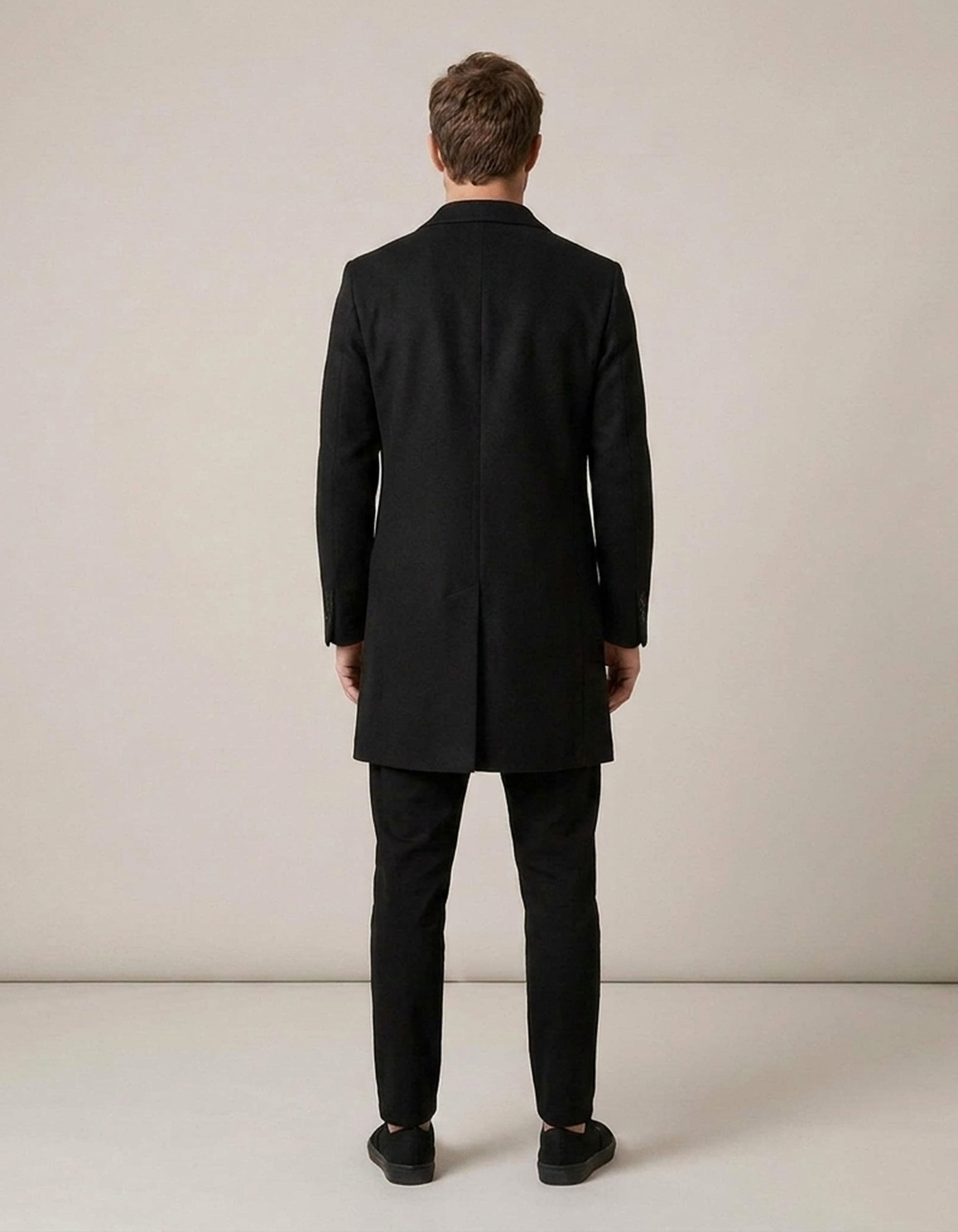 PLUXSTYLE::numise::mens-notched-lapel-parka::back
