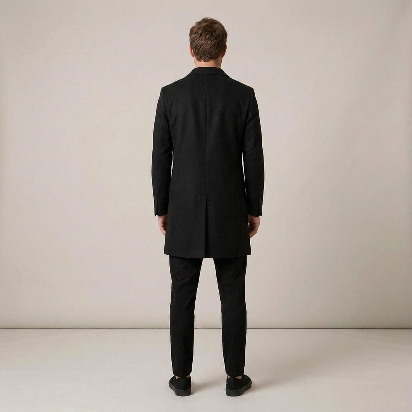 PLUXSTYLE::numise::mens-notched-lapel-parka::back
