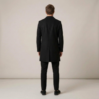 PLUXSTYLE::numise::mens-notched-lapel-parka::back